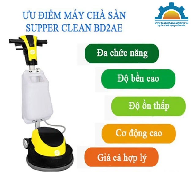 máy chà sàn văn phòng Supper Clean BD2AE